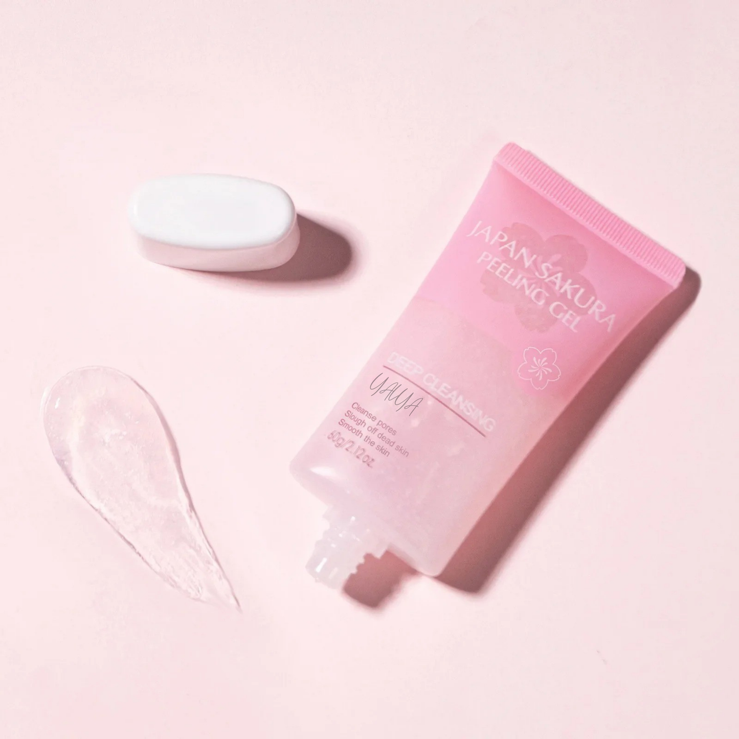 Yalya Sakura – Zachte Exfoliërende Peeling Gel voor het Gezicht