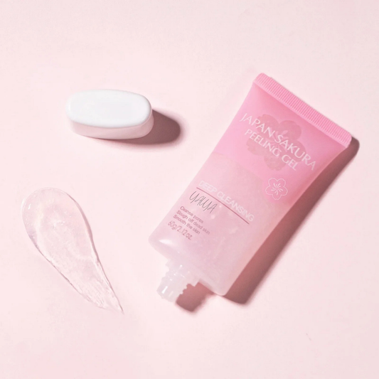 Yalya Sakura – Zachte Exfoliërende Peeling Gel voor het Gezicht