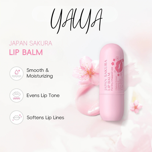 Yalya Sakura – Hydraterende Lippenbalsem met Volume Effect
